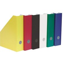 Herlitz 7cm karton fekete iratpapucs