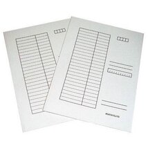 Halas fehér pólyás iratgyűjtő