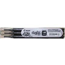 Pilot Frixion Point 0,5mm 3db-os fekete rollertoll betét
