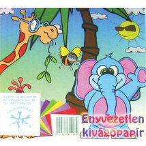 15x15cm 10ív enyvetlen kivágólap