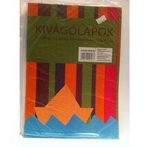 A4 10ív enyvetlen kivágóminta