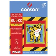 Canson A4 10ív tigris színes kivágólap