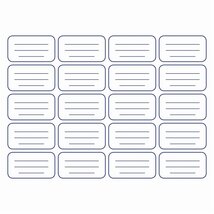 Herlitz 20db-os iskolai etikett