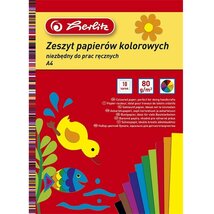 Herlitz A4 10 lap fényes kivágópapír
