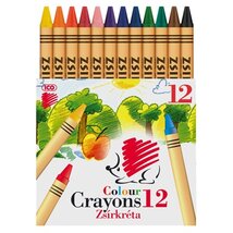 ICO Süni 12db-os vegyes színű zsírkréta