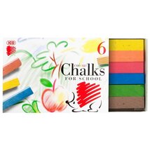 ICO Süni 6db-os vegyes színű színes kréta ICO Süni 6db-os vegyes színű színes kréta