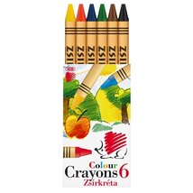 ICO Süni 6db-os vegyes színű zsírkréta ICO Süni 6db-os vegyes színű zsírkréta