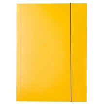 Esselte Economy A4 sárga gumis karton mappa