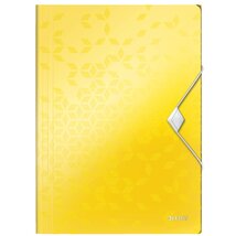 Leitz Wow PP sárga gumis mappa