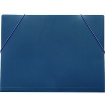 PP A4 kék gumis mappa