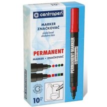 Centropen 8566 10db-os zöld permanent marker készlet