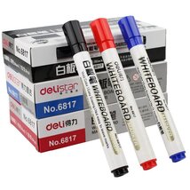 Deli kerek hegyű fekete táblafilc