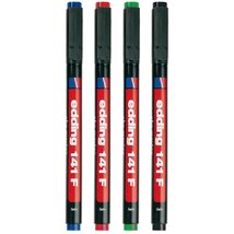 Edding 141 F OHP 4db-os 0,6mm vegyes színű permanent marker