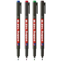 Edding 142 M OHP 4db-os 1mm vegyes színű permanent marker