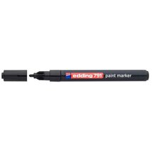 Edding 791 1-2mm fekete lakkmarker