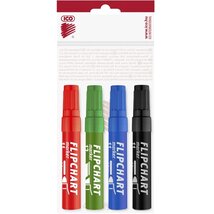 ICO Artip 11 4db színes flipchart marker készlet