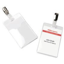 Office Depot 90x60mm klippes álló 50db névkitűző