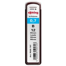 Rotring 0,7mm B 12db-os nyomósirón betét