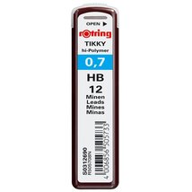 Rotring 0,7mm HB 12db-os nyomósirón betét