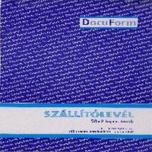 B.10-70/V/2/S A5 50x2 álló szállítólevél nyomtatvány B.10-70/V/2/S A5 50x2 álló szállítólevél nyomtatvány