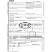 B.CMR A4 6lapos álló "Nemzetközi CMR fuvarlevél" nyomtatvány B.CMR A4 6lapos álló "Nemzetközi CMR fuvarlevél" nyomtatvány