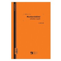 B.VALL.349 A4 24lapos álló "Munkavédelmi oktatási napló" nyomtatvány B.VALL.349 A4 24lapos álló "Munkavédelmi oktatási napló" nyomtatvány