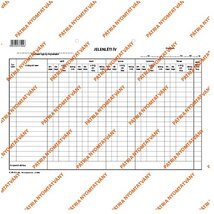 C.60-5 A4 5napos fekvő "Jelenléti ív szabadlap" nyomtatvány C.60-5 A4 5napos fekvő "Jelenléti ív szabadlap" nyomtatvány