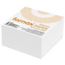 9x9x5cm mini fehér kockatömb