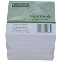 Caesar 8,5x8,5x7cm fehér tépőtömb Caesar 8,5x8,5x7cm fehér tépőtömb