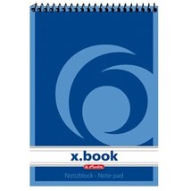 Herlitz A7 50 lap vonalas spirálblokk