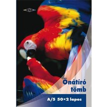 PD A5 2x50 lap franciakockás önátírótömb PD A5 2x50 lap franciakockás önátírótömb