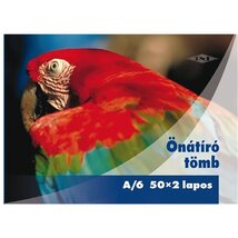 PD A6 2x50lap franciakockás önátírótömb PD A6 2x50lap franciakockás önátírótömb