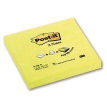 Post-it 76x76mm sárga Z-tömb