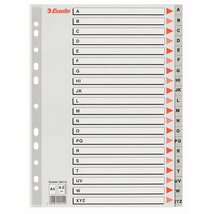 Esselte A4 A-Z-ig műanyag regiszter