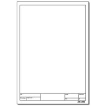 A4 keretezett 10db-os rajzlap