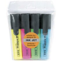 Edding 345 4db-os vegyes színű szövegkiemelő