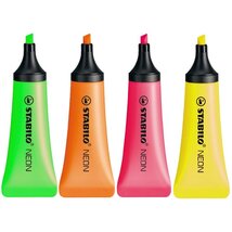 Stabilo Neon 72/4-0 4db-os vegyes színű szövegkiemelő