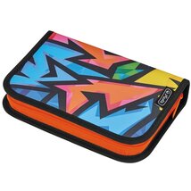 Herlitz Neon Art 2 klapnis üres tolltartó