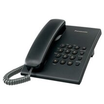 Panasonic KX-TS500HGB fekete vezetékes telefon