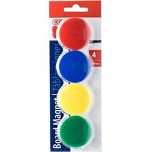 ICO 40mm 4db színes táblamágnes