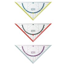 Herlitz my.pen 16cm-es színes háromszögvonalzó