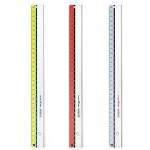 Herlitz my.pen 30cm-es színes vonalzó