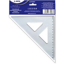 Sakota 45fokos átlátszó BL vonalzó