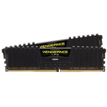 Corsair 16GB/3200MHz DDR-4 VENGEANCE LPX fekete (Kit 2db 8GB) (CMK16GX4M2B3200C16) memória Corsair 16GB/3200MHz DDR-4 VENGEANCE LPX fekete (Kit 2db 8GB) (CMK16GX4M2B3200C16) memória