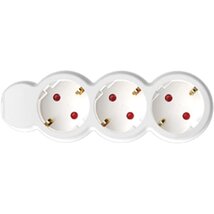 Home NV 3-3/WH/1,5 3m fehér 3-as elosztó Home NV 3-3/WH/1,5 3m fehér 3-as elosztó