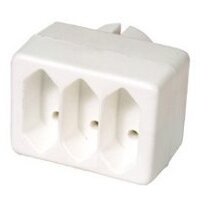 Somogyi NV 23/WH 3-as euro elosztó, fehér