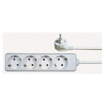 Emos P0421 4 aljzat 1,5méter 1mm2 kapcsoló nélküli fehér hosszabbító