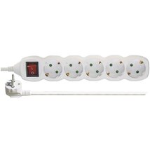 Emos P1522 5 aljzat 2méter 1mm2 kapcsolós fehér hosszabbító Emos P1522 5 aljzat 2méter 1mm2 kapcsolós fehér hosszabbító