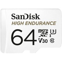 Sandisk 64GB SD micro (SDXC Class 10 UHS-I U3) High Endurance memória kártya Sandisk 64GB SD micro (SDXC Class 10 UHS-I U3) High Endurance memória kártya
