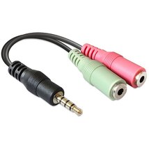 Delock sztereó jack apa 3.5 mm > 2 x Stereo jack anya adapter, 3.5 mm Delock sztereó jack apa 3.5 mm > 2 x Stereo jack anya adapter, 3.5 mm